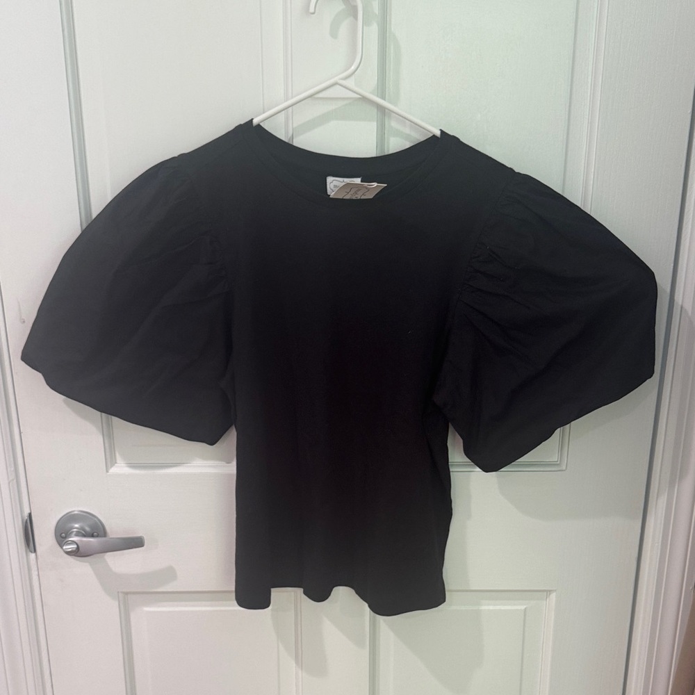 Mudpie Black Aurora Top